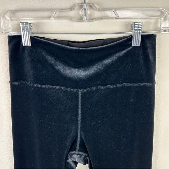 Athleta Elation Velvet Tight Black High-Rise leggings size: S - Picture 4 of 12